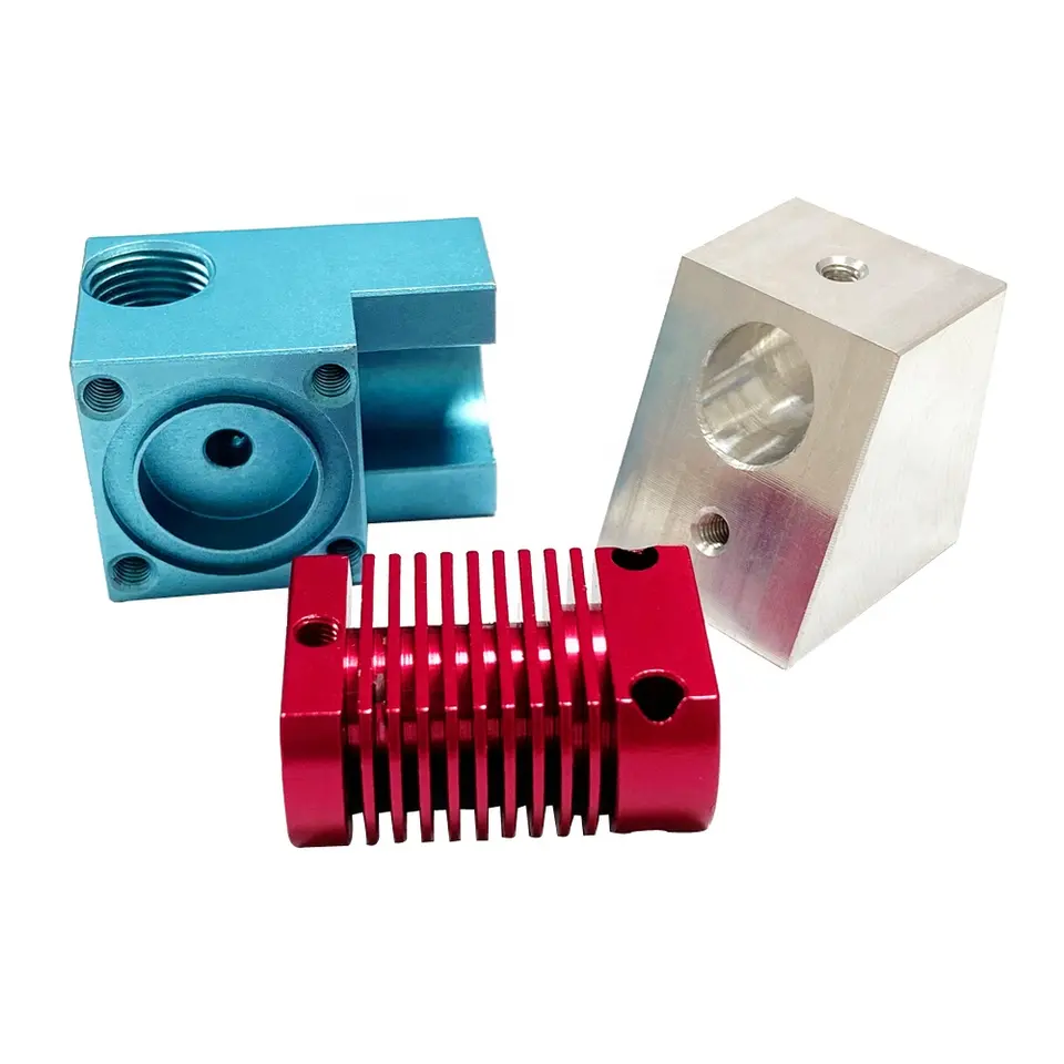 Aluminum T6061 CNC machining part with anodizing