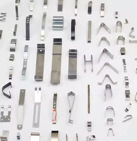 The details of sheet metal stamping process.